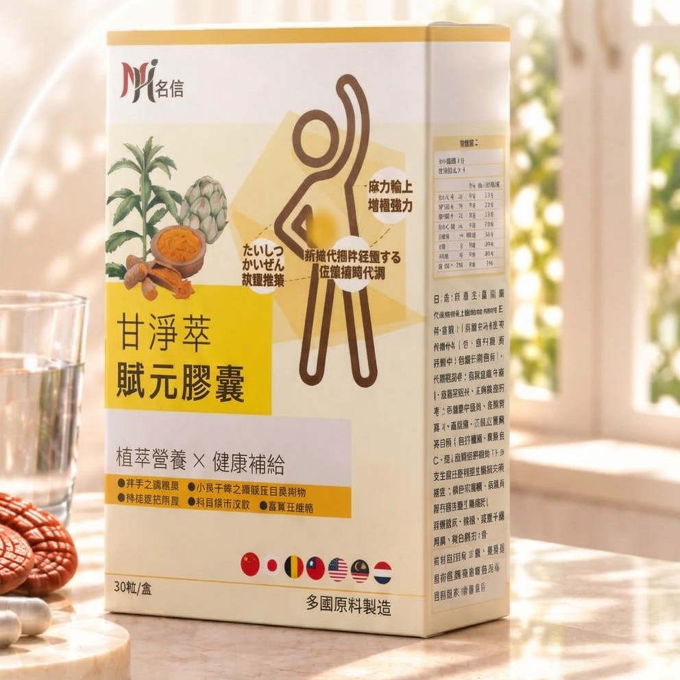 甘淨萃賦元膠囊